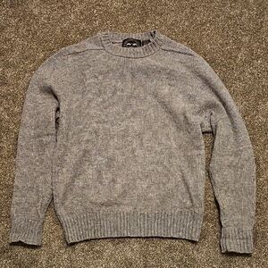 Vintage Northern Isles Grey Wool Sweater